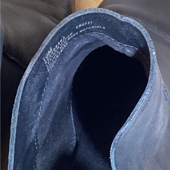 Kork-ease skye  Black Leather ankle boots size 10 - Picture 7 of 7